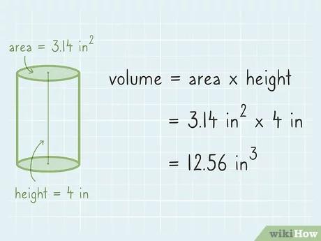صورة عنوانها Calculate the Volume of a Cylinder Step 4