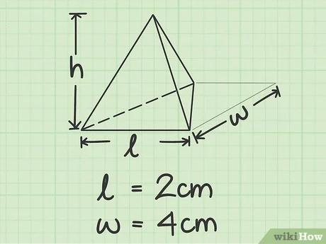 صورة عنوانها Calculate the Volume of a Pyramid Step 5