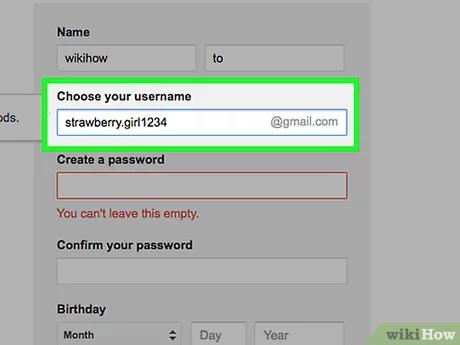 صورة عنوانها Create a Cool Email Address Step 2