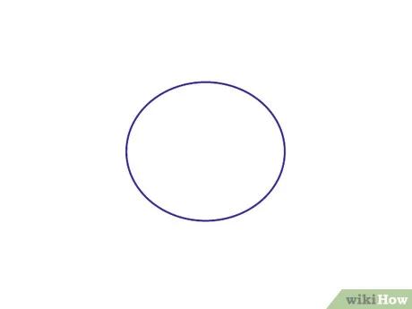 Step 1 ارسم دائرة واحدة لتشكل الحدود الداخلية للوردة.