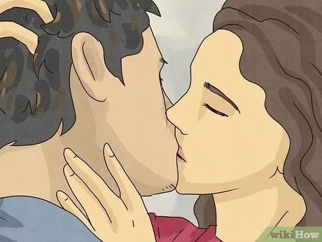 صورة عنوانها Practice French Kissing Step 13