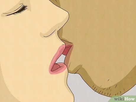 صورة عنوانها Practice French Kissing Step 3
